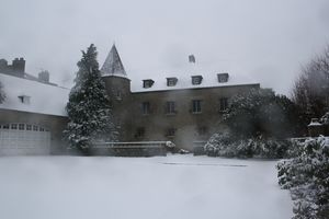 Avranches neige musée