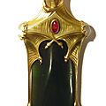 A Gold, Gemset and Nephrite Letter Opener by Carl Faberge, Chief Workmaster: Michael Perchin, St. Petersburg <b>1899</b>-<b>1903</b>