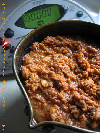 Sauce bolognaise au TM recettes plats Lidée du week end : spaghettis bolognaise