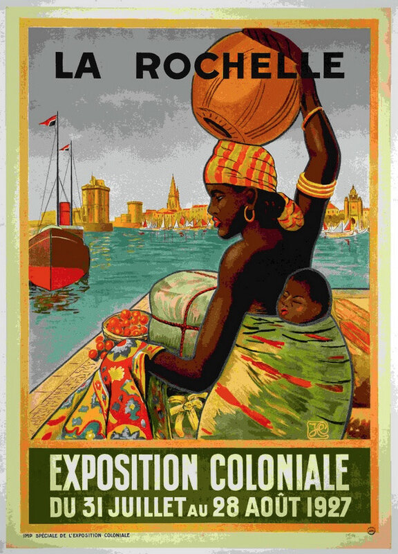 Expo coloniale, La Rochelle, 1927