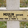 MOULIN Gustave (Montchevrier) + 06/06/1918 Raon l'Etape (<b>88</b>)
