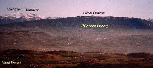 1120) Semnoz Tournette Mt Blanc