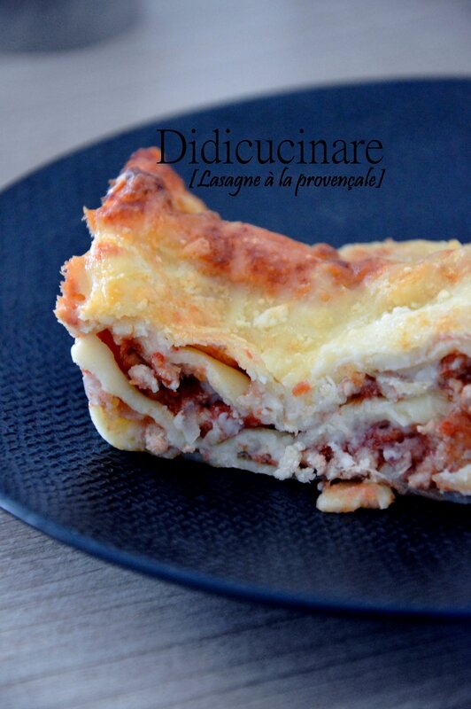 Lasagne à la provençale