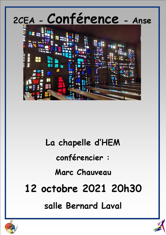 Affiche chapelle d'Hem