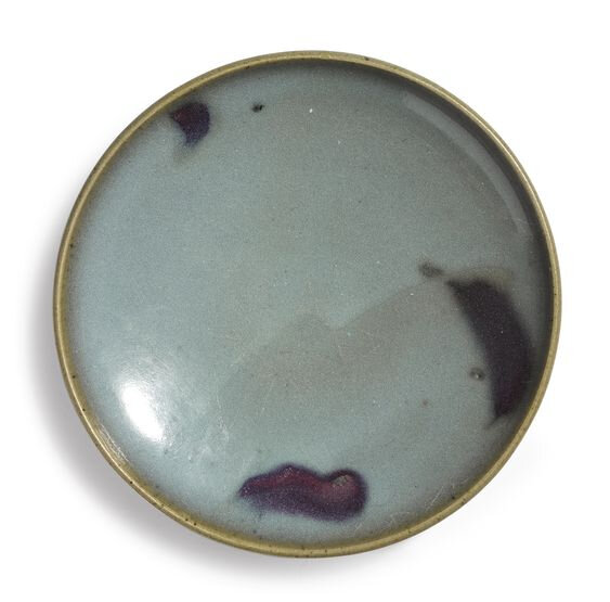 A prple-splashed 'Jun' dish, Northern Song-Jin dynasty (960-1234)