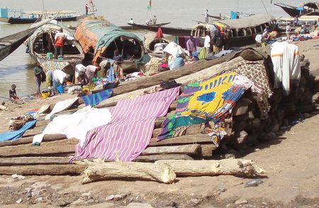 les lavandières MOPTI Mali