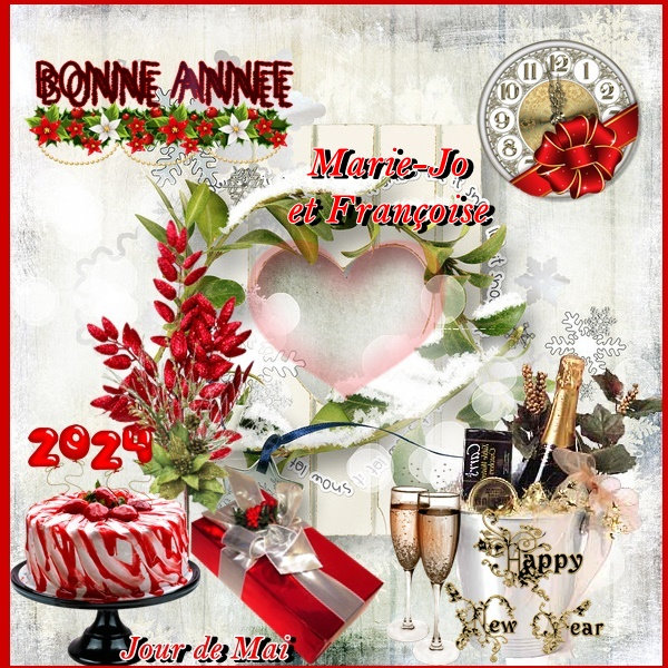 Bonne Année 2024 Marie-Jo