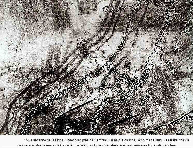 Ligne Hindenburg tranchées
