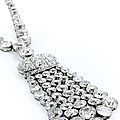 Antique diamond tassel necklace, <b>ca</b> <b>1930</b>