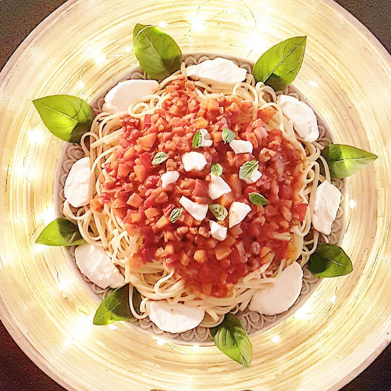 chez cathytutu cyrillignac tous en cuisine linguine bolognaise de legumes