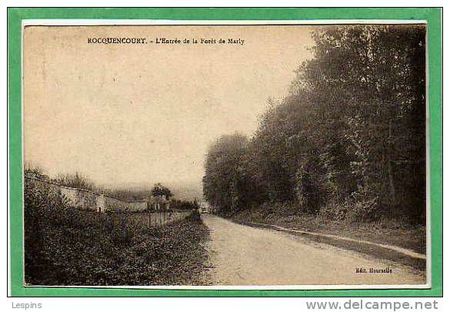 L'entrée de la fôret de marly et l'enceinte