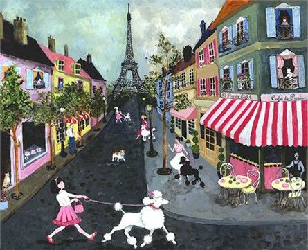 180-paris-poodle-canvas-reproduction