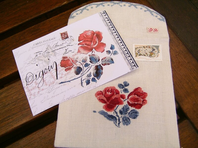 enveloppe et carte Digoin