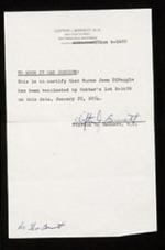 1954-01-28-certificate_vaccination_by_Dr_Clifton_Bennett-to_NJ_DiMaggio-1