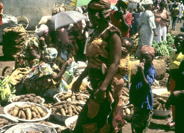 Cameroun Ouest Marché bamiléké