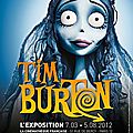 Plongez dans l'univers magique de Tim Burton à la <b>Cinémathèque</b> <b>Française</b>