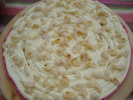 recettes dessert Ispahan géant pour un anniversaire très gourmand