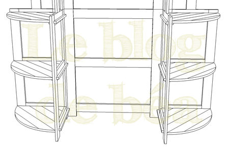 Etagère en bois de palette