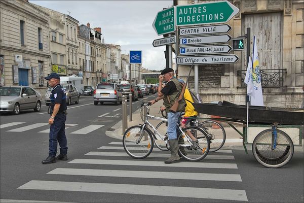 Niort cyclos parade chasseur 120812