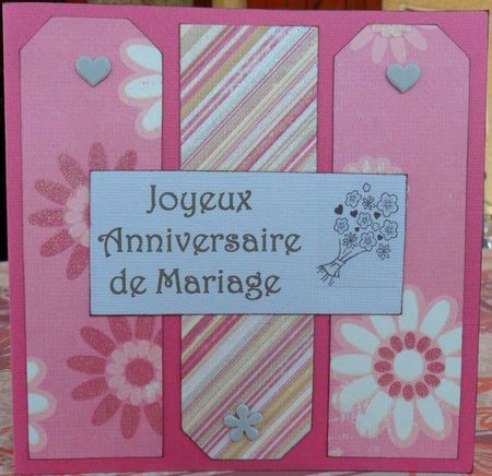 01 - Carte anniversaire mariage Parents