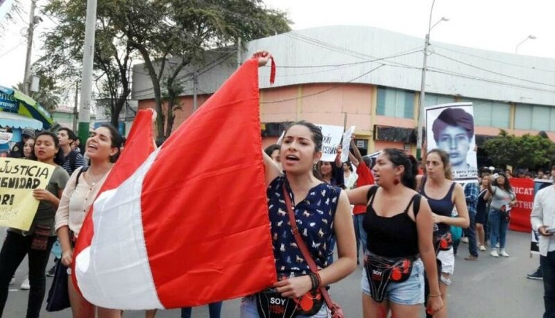 manif à Piura