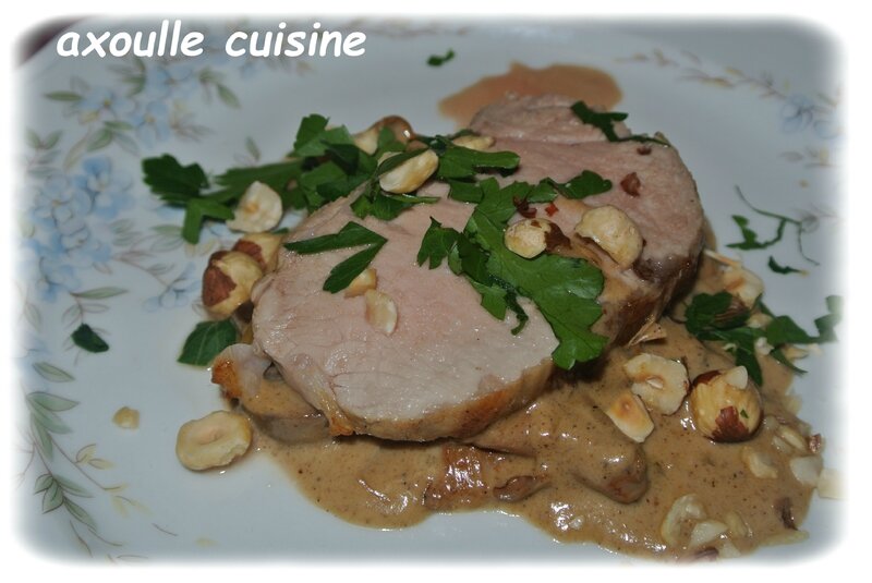 filet de veau sauce vin jaune et noisette 1