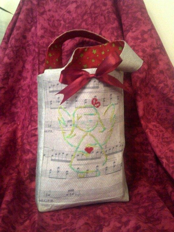 sac ange multicolore