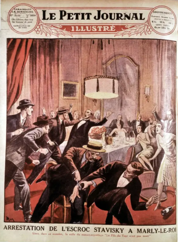 Affaire stavisky petit journal