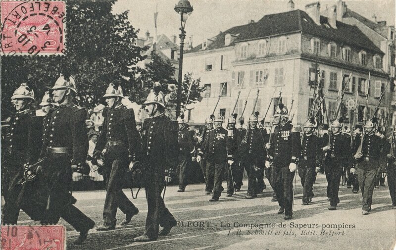 CPA Belfort place de la république