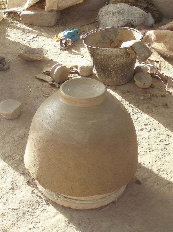 poterie sur moule KALABOUGOU Mali