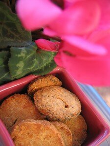 petits sablés au pavot ou au cumin, au choix! recettes dessert Biscuits aux graines de pavot & parmesan