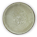 A carved '<b>Ding</b>' 'lotus' dish, Northern Song-Jin dynasty (960-1234)