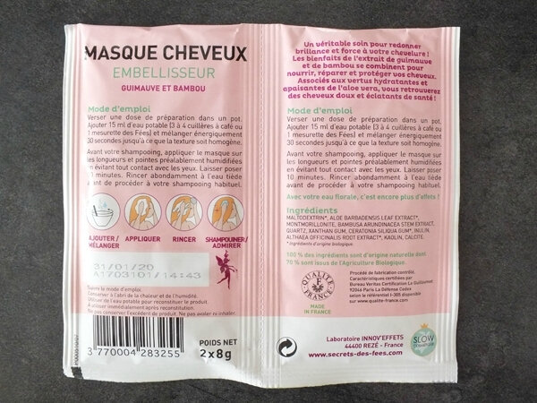 2 Masque-Cheveux-Embellisseur-Secrets-Fées-MamanFlocon-Maman-Flocon