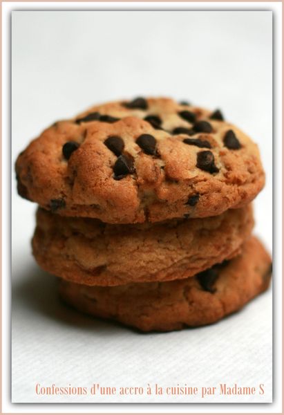Cookies chocolat noisettes et gavottes 007