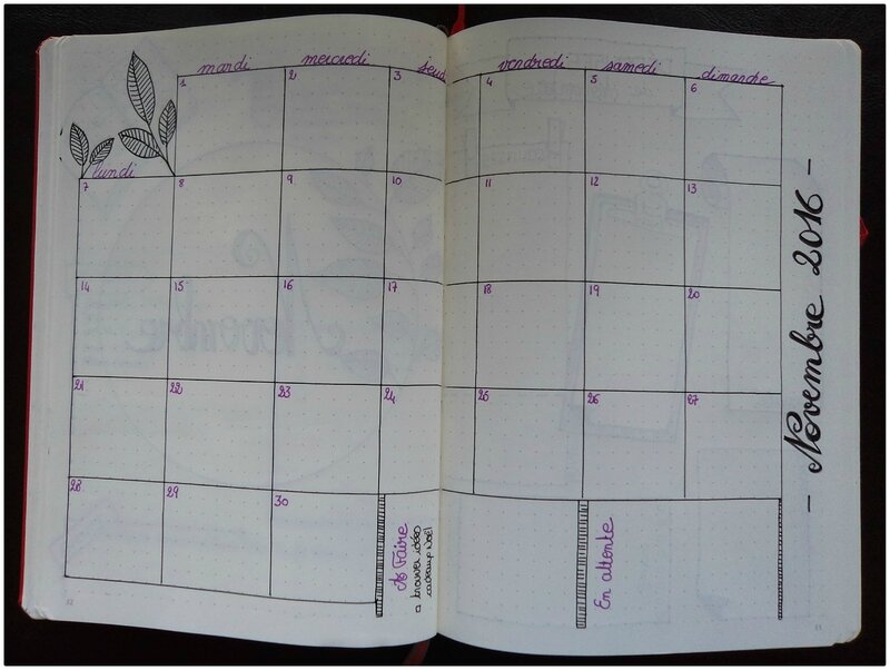Bullet Journal Cam&Drey bricolent