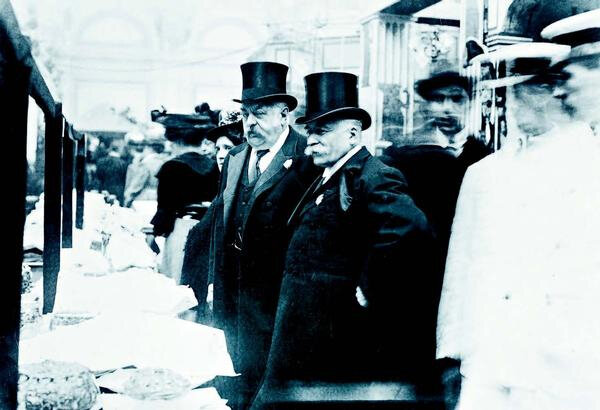 escoffeir à l'expo culinaire de londres en 1899