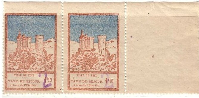 taxe de sejour de la ville de FOIX