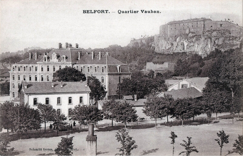 Belfort CPA Champ de foire 1914-22 R