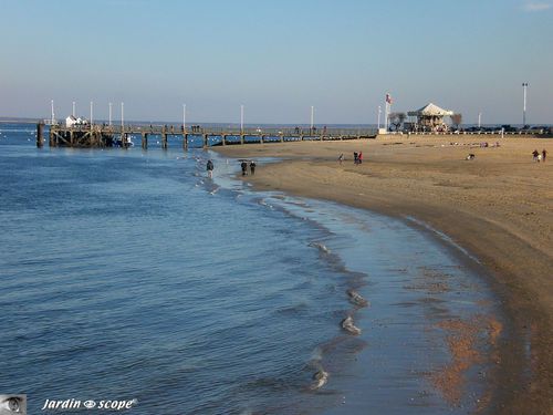 Jetée d'Eyrac en fin d'après midi
