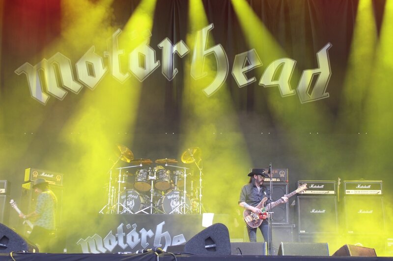 Glastonbury festival 26 juin 2015 Motorhead Pyramid Stage