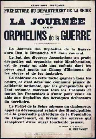 Journée Orphelins 1916-2