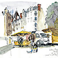 Le <b>sketch</b> crawl de la rue St Aubin 