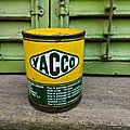 Ancien Pot à Graisse Yacco Collection <b>Garage</b> 