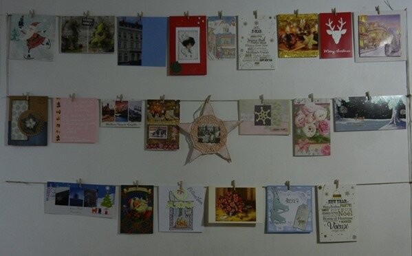 mur de cartes