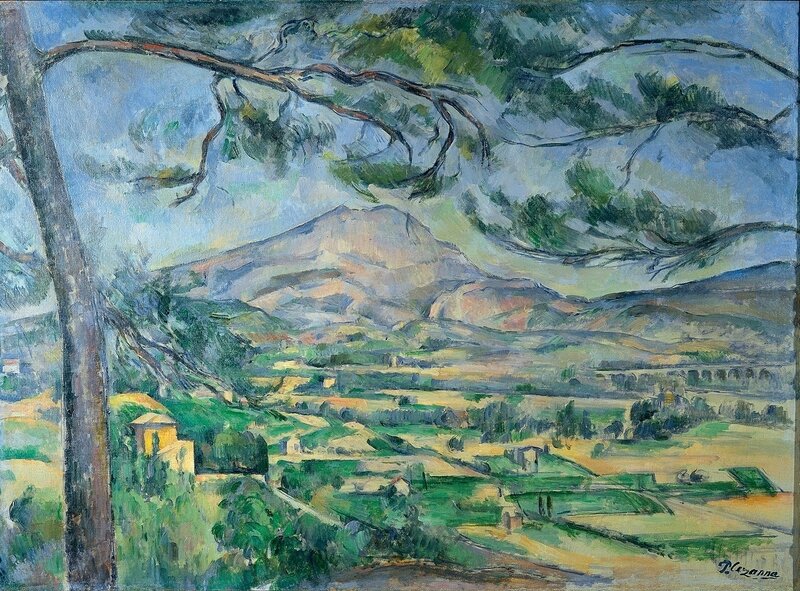 Ste Victoire de Paul Cézanne