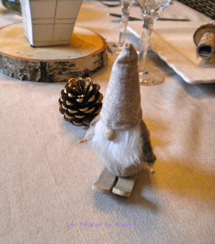 Ma table de Noël Noël au chalet 3