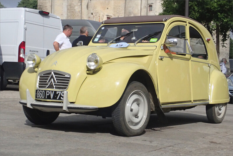 Niort 2 CV plaque PV 160619
