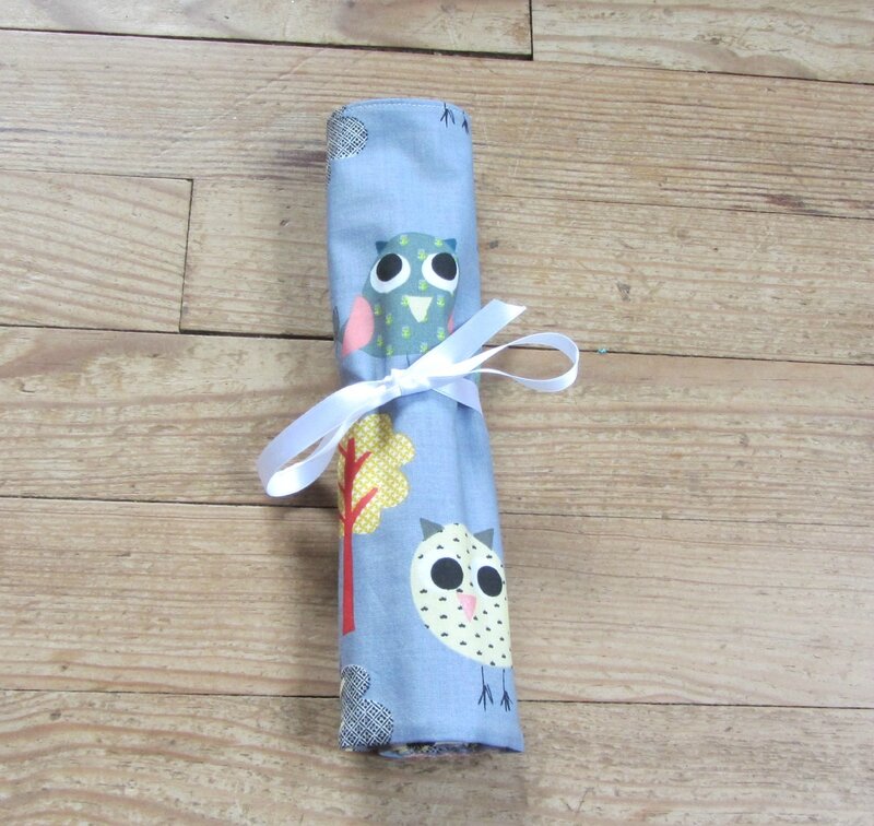 trousse hibou fermée