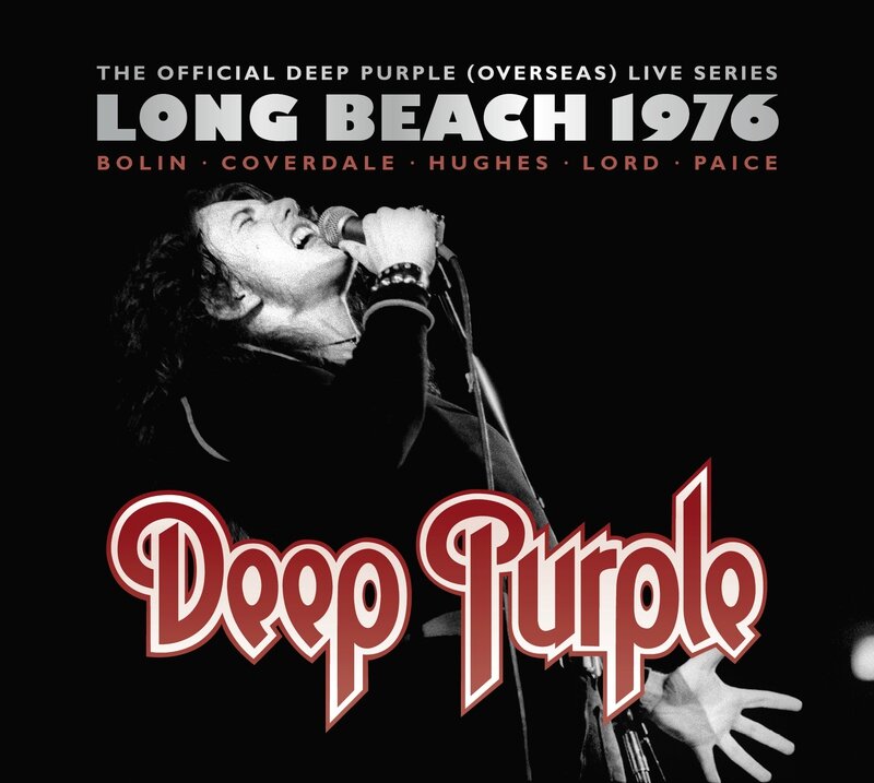 Deep Purple Long Beach 1976 triple lp vinyl
