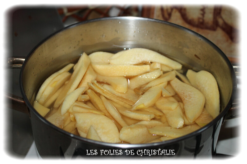 Coings pochés 1